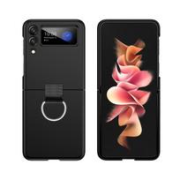 Applicable to Samsung zFlip7 ultra-thin mobile phone case folding screen matte ribbon pull rope ring Z flip4 protective case SM  Z flip4 juoda