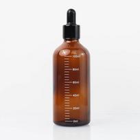5/10/15ml Scale Dropper Bottle Amber Glass Essential Oil Container Empty Refillable Bottle Cosmetic Liquid Vials Pipette Bottles