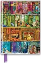 KNYGA „Flame Tree Studio“ Aimee Stewart: „A Stitch in Time“ knygų lentynos (blizgus žurnalas)