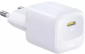 Baseus Sieninis įkroviklis EnerFill FN22 45W USB-C QC PD, baltas