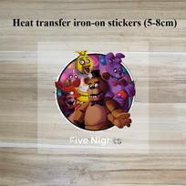 Five Nights At Freddys Color Children Tshirts Anime FNAF Short Sleeves Cotton Tees Fashion Game Kids Tops Summer Clothes Gift 100