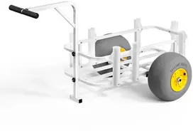 Paplūdimio žvejybos vežimėlis 90,7kg