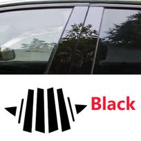 8PCS For Toyota Prius XW30 Accessories 2015 2014 2013 2012 2011 2010 B C Pillars Window Trim Cover Center Column Car Accessories juoda
