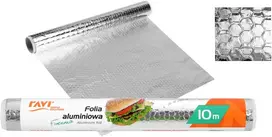 Reljefinė aliuminio folija 10 m x 28,5 cm, rulonas, 3 x 3 x 30, 00138, Simple Solution