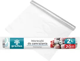 GRATKA šaldymo maišeliai, 2 l, 20 vnt., 3 x 3 x 21, 10229, Gratka