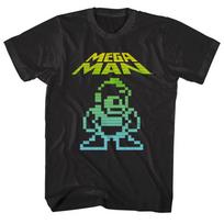 Megaman Pixel Player Men T Shirt S