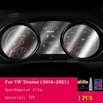 For Volkswagen Touran 2016- Gearbox Panel Navigation Screen Automotive Interior TPU Protective Film Anti-Scratch Sticker 2016-2021