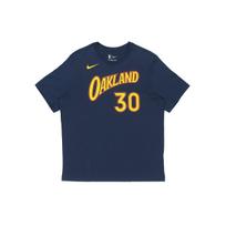Nike Golden State Warriors Stephen Curry #30 Retro Basketball Casual Short Sleeve T-Shirt Men Tops Navy CT9426-419 M yellow
