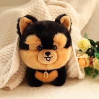 Plush Doll Husky Doll Corgi Cloth Doll Simulation Animal Plush Doll 20cm