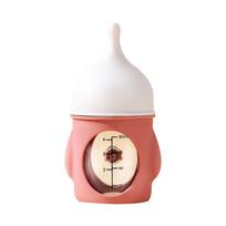 80ML Kitten Nipple Bottle Anti Choking Bite Resistance Kitten Feeding Bottle with Scale Silicone Puppy Milk Feeder for Feeding