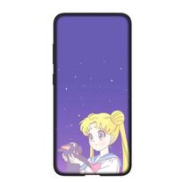 Phone Case for iPhone 17 16 15 Plus X 16E Huawei P30 P20 Lite Y9 Redmi Note 14 12 11 13 Pro Max OPPO A60 A80 A40 A18 A38 Comics Sailor Moon Girl Cover for iPhone 15 Pro Max lubų spalva