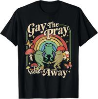 Gėjų Modas Šalink Vaivorykštė Juokingas Memas Varlės Pasididžiavimas LGBTQ Dovana Unisex Marškinėliai L