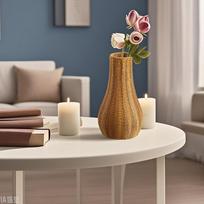 Rustic Vase Pampas Grass Vase Home Decor 25.5cm/10inch Artistic Boho Style Style Woven Plant Holder for Home Table Centerpiece China Mainland