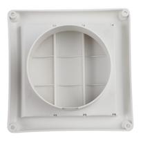 Air Vent Grill External Wall Exhaust Cover Gravity Flaps with Removable Blades for Maintenance and Airflow Control China Mainland