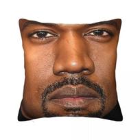 Kanye West Memų Pagalvės Užvalkalai Pagalvės Dangalas Šaunus Poliesterio Dekoratyvinis Pagalvės Dangalas Sofai 45X45Cm Peach skin 18*18(CM)-1Pcs