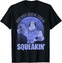 Emperors New Groove Kronk Squeakin Squeaker Black TShirt S