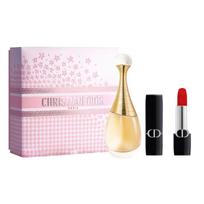 Dior J’adore Eau de Parfum With Rouge Dior Set Two-Piece Set: 50ml Perfume+Lipstick #999 3.5g