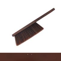 Namų dulkių šluota Ilga rankena Minkštų šerių šepetys Puikus lovos šepetys miegamojo valymui A Straight 3 rows hair black