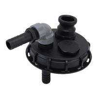IBC Lid DN150 PP Water Storage Tank Lid IBC Container Cover Cap with Lock Cap for Fish Tanks Garden Irrigation
