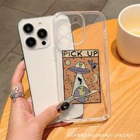 Cartoon Alien for iPhoneXr Apple 11/12/13/14/15/16 ProMax case xsmax iPhone 7/8