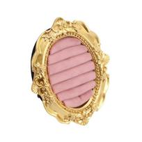 Ring Display Stand Vintage Oval Resin Jewelry Display Stand Ring Earring Organizer Tray Jewelry Storage Photo Prop Home Decor