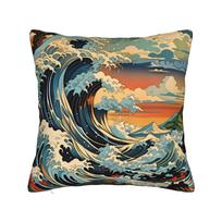 Pillow Case American Vintage Traditional Tattoo Comfy  Pillow Cover For Office Car Home Decor Morden Pillowcases 30cmx30cm