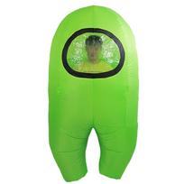 Inflatable Among Us Spacesuit Werewolf Costume for Party Role-Playing Child 120-150cm