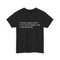 It Not A Bald Spot It A Solar Panel Funny T-shirt L gray
