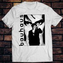 Bauhaus Rock Band T-shirt Daniel Ash Peter Murphy In the Flat Field Vintage L