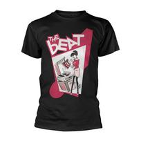 BEAT THE RECORD PLAYER GIRL BLACK T-Shirt XX-Large XXL