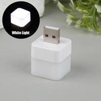 Nešiojami Mini USB maži naktiniai šviestuvai Studentų LED akių apsaugos kvadratiniai skaitymo žibintai Kompiuteris mobilus maitinimo įkrovimo stalinės lempos