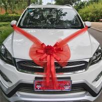 1 rinkinys vestuvinio automobilio dekoracija dirbtinė gėlė traukiami gėlės uždangalas durų rankenos juostelės šilkinė gėlė vakarėlio festivalio reikmenys