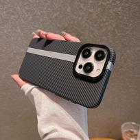 Phone Case For iPhone 11 13 16 ProMax Case iPhone 13 14 15 ProMax 12 13 ProMax 16 Plus 7 8 Plus 13 Pro 14 Pro Metal 3D Carbon Fiber Mobile Phone Case iPhone 11 juoda