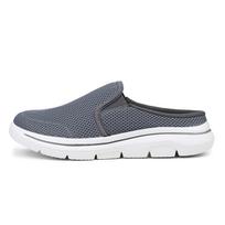 35-48 Unisex šlepetės Moteriški laisvalaikio sportiniai batai Kvėpuojantys Madingi Didelio dydžio Vyriški pusiau šlepetės sandalai 39 tamsiai pilka spalva