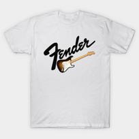 Men Black Print T-shirt Stratocaster No-Cut Transfer Paper Print Cotton Tshirt M balta