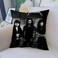 Roko Grupė M-METALLICA Klasikinis Pagalvės Užvalkalas Sofos Pagalvės Užvalkalas Namų Kambario Dekoras Vaikų Dovana 30cmx30cm