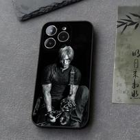Leon R-Resident Kennedy Evil 4 Phone Case Funda For Iphone 13 17 16 11 15ProMax 14 12 Pro Xs Max Mini Xr X 7 8 6 6s Plus Covers iPhone 12 Pro Max
