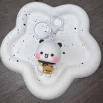 One Two Bubu Magnetic Little Bear Keychain Pendant - Cute Couple Charm Single Approx. 38g