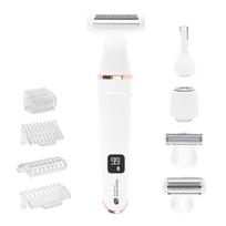 RIO SHTR-EU/1.3 Go Smooth 4-in-1 Women's Shaver  AND  Bikini Trimmer, White