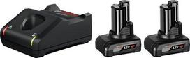 BOSCH 1 600 A01 B20 cordless tool battery / charger Battery  AND  charger set