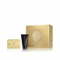Philipp Plein Set: No Limits Gold, Eau De Parfum, For Men, 50 ml + No Limits Gold, Shower Gel, For All Skin Types, 75 ml