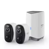 Baseus Security N1 2K Outdoor Monitoring Kit (2 Cameras) – White