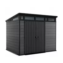 Keter Cortina 9x7 gray garden shed