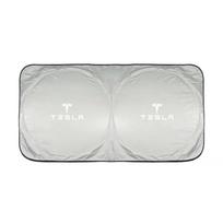 SZGG9 Car Windshield Sun Visor UV Sunshade Protection Shield Accessories For Tesla Model-Y Model-3 Model-X Model-S Cybertruck Roadster
