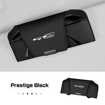 IHWM7 Car Visor Glasses Case Leather For Kia GT Line k5 Sportage Carnival Seltos Sorento Rio Ceed Forte,Sunglasses Holder Storage Box