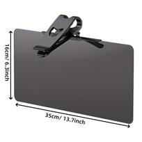 1pc Large Polarized Car Sun Visor Extender with UV400 Protection & Secure Buckle Attachment - Anti-Snow Blind, High-Quality