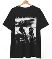 Lack Of Knowledge T-shirt Crass Flux of pink indians Poison girls Unisex tee S
