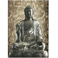 Full Round/Square 5D Diy Diamond Painting Patina of buddha Diamond Embroidery Cross Stitch Kits Home Decor Handmade Gifts Round 20x30cm black