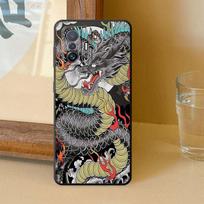 Tpu minkštas dėklas, skirtas Samsung Galaxy Note 20 Ultra 10 Plus 8 9 S20 S22 S21 S23 5g Note20ultra Chinese Dragon Tiger Funda Cover Samsung Note 20