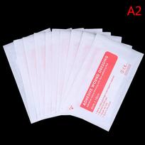 10 vnt. kvėpuojančios lipnios žaizdų tvarsčio juostos, didelės pagalbos tvarstis hemostazei 6x7cm